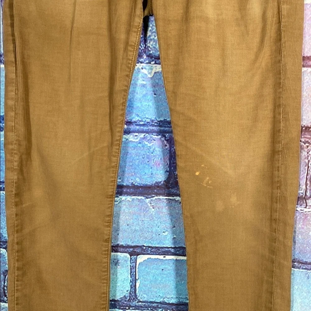 J.Crew 484 Slim Tan Corduroy Pants Men’s W28 L32 Stretch Cotton